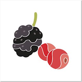 Berries - Stylized Food Posters and Art